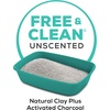 image:imagePurina Tidy Cats Clumping Cat Litter Odor Control Free and Clean Unscented Multi Cat Litter  16 lb Bag40 Pound Pack of 1