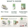 image:imagePurina Tidy Cats Breeze Covered Cat Litter Box System Kit with Pellet Cat Litter Hooded Litter Box and Litter Box PadsGreen