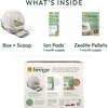 image:imagePurina Tidy Cats Breeze Covered Cat Litter Box System Kit with Pellet Cat Litter Hooded Litter Box and Litter Box PadsWhite