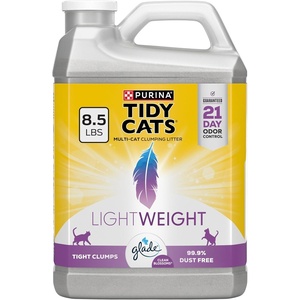image:imagePurina Tidy Cats LightWeight With Glade Clean Blossoms MultiCat Clumping Low Dust Scented Cat litter  17 lb BoxOther