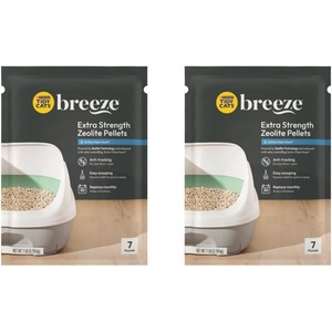 image:imageTidy Cats Breeze Extra Strength Zeolite Pellets Active Clean Scent 7 LB Pack of 2